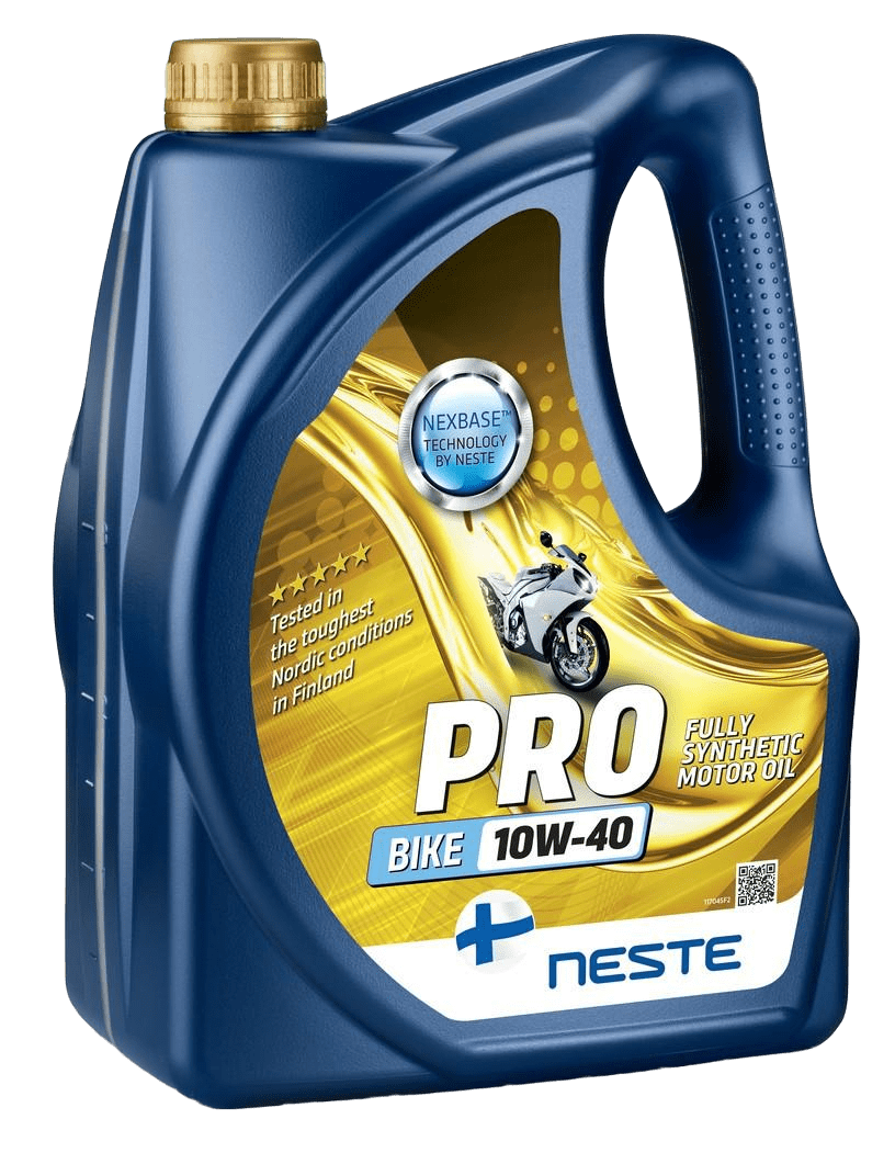 Моторное масло NESTE PRO BIKE 10W-40, 4л